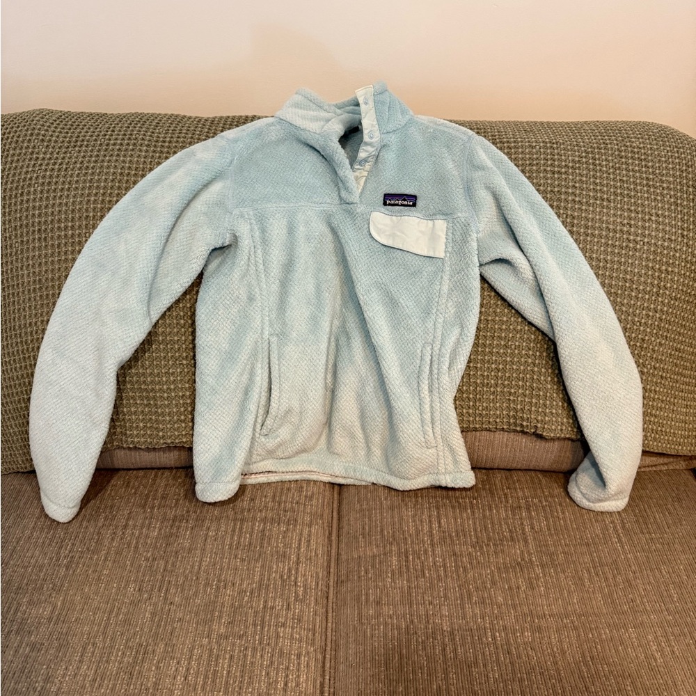 Patagonia Sky Blue Fleece Jacket